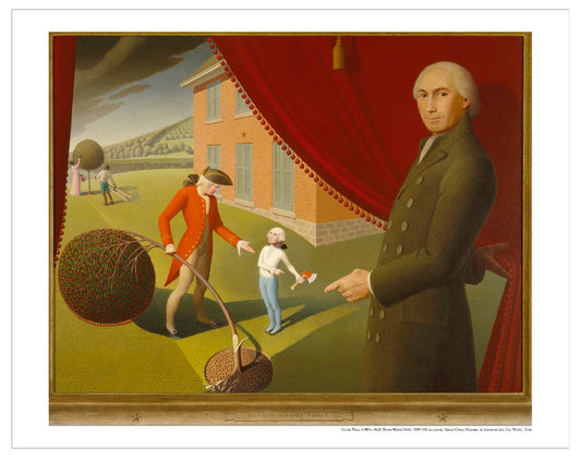 Amon Carter Poster Prints Parson Weems’ Fable