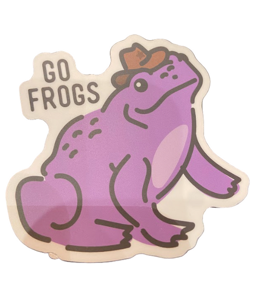 Howdy Frog Sticker