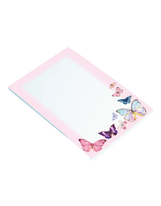 Pink Butterflies Notepad