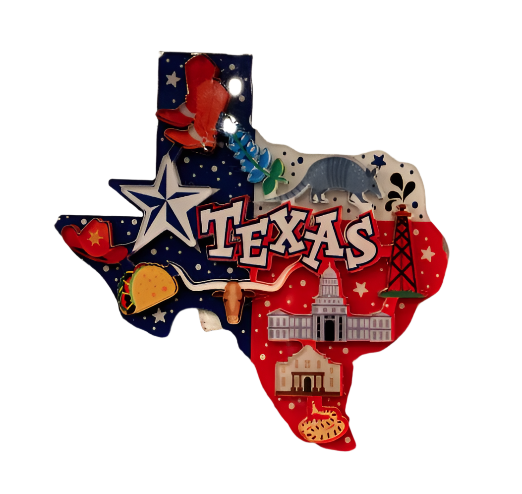 Texas Shaped Dual Magnet
