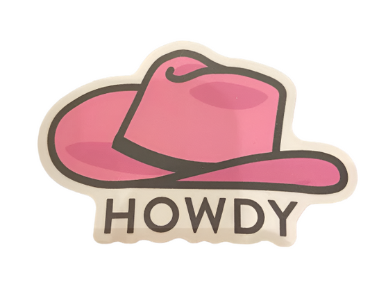 Pink Hat Sticker