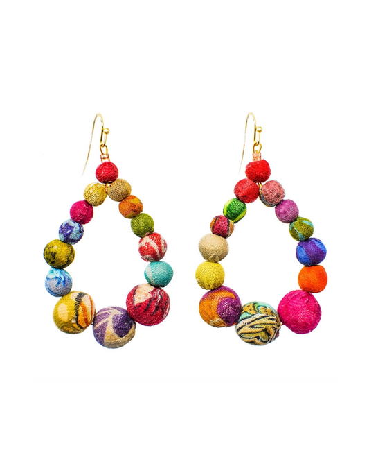 Graduated Teardrop Earrings