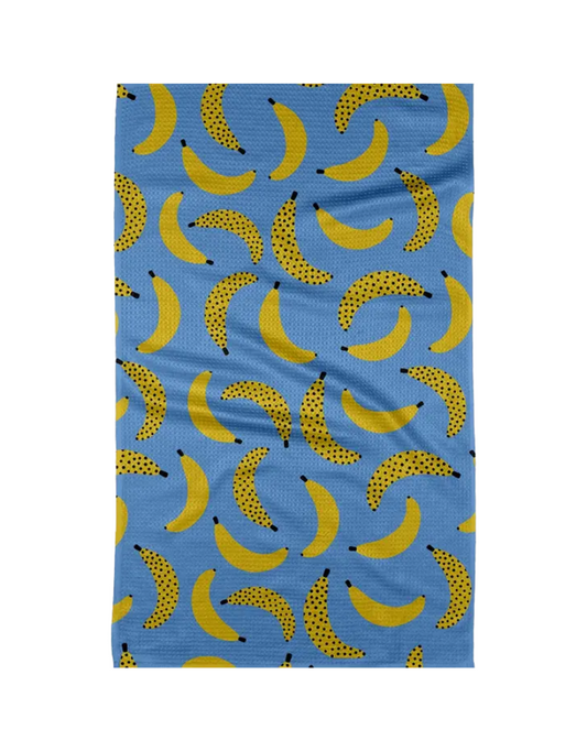 Blue Bananas Tea Towel