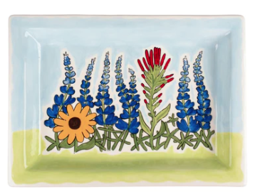 Wildflower Bluebonnet Tray