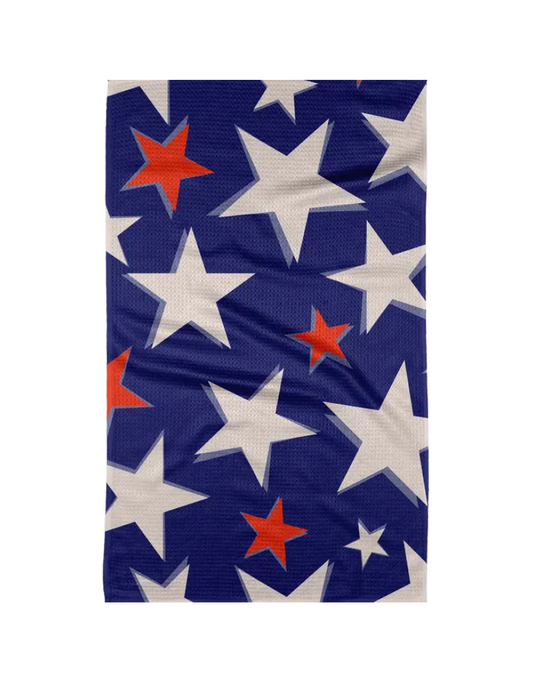 Shadowed Stars Tea Towel